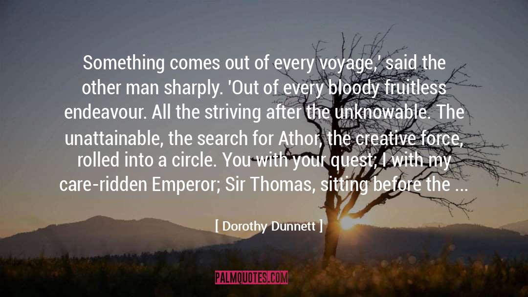 Inside The Fire quotes by Dorothy Dunnett