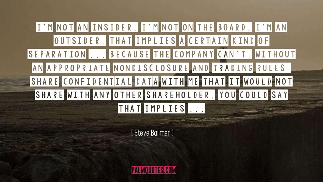 Insider quotes by Steve Ballmer