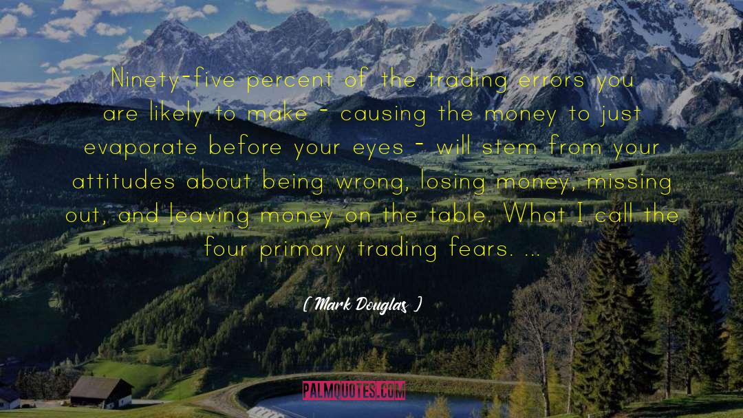 Insider Trading quotes by Mark Douglas