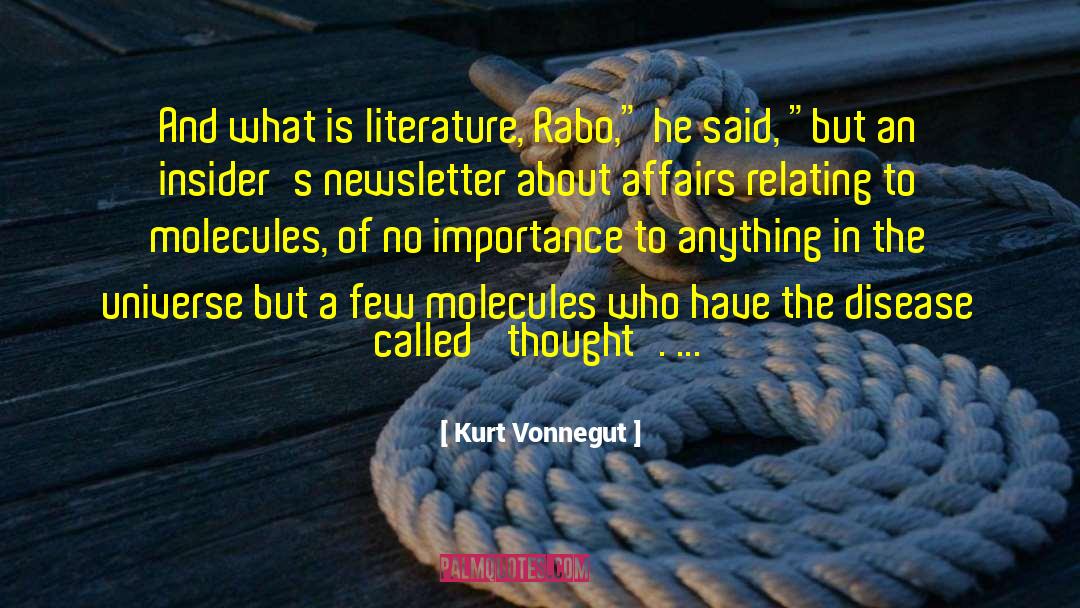 Insiders quotes by Kurt Vonnegut