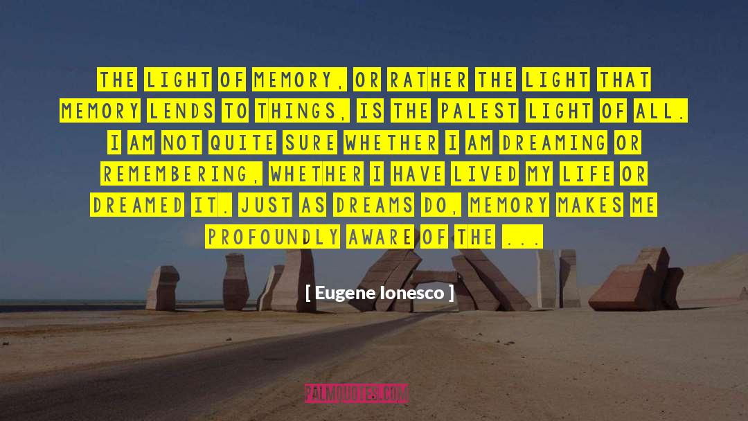Insignificant Things quotes by Eugene Ionesco