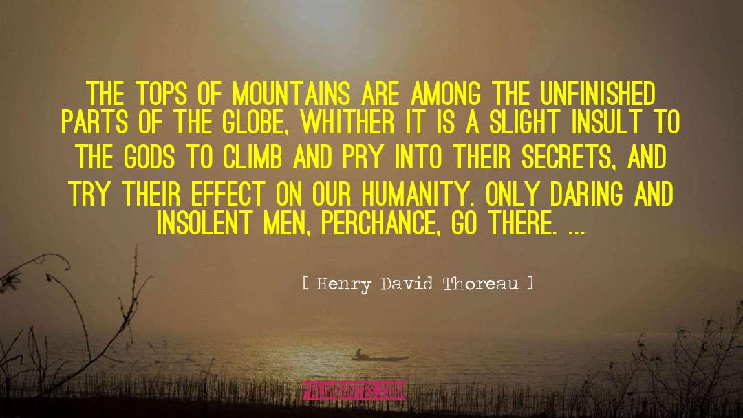 Insolent quotes by Henry David Thoreau