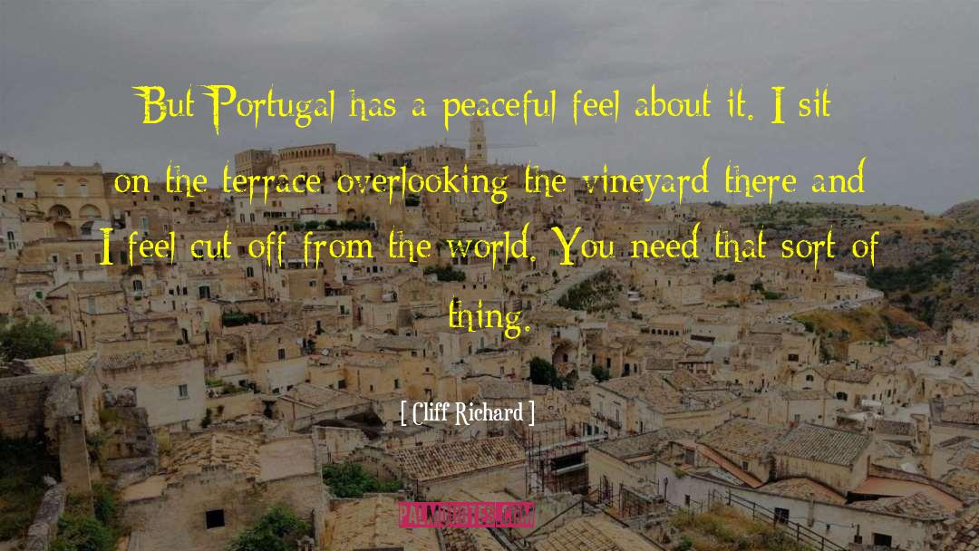 Insolvente Portugal quotes by Cliff Richard