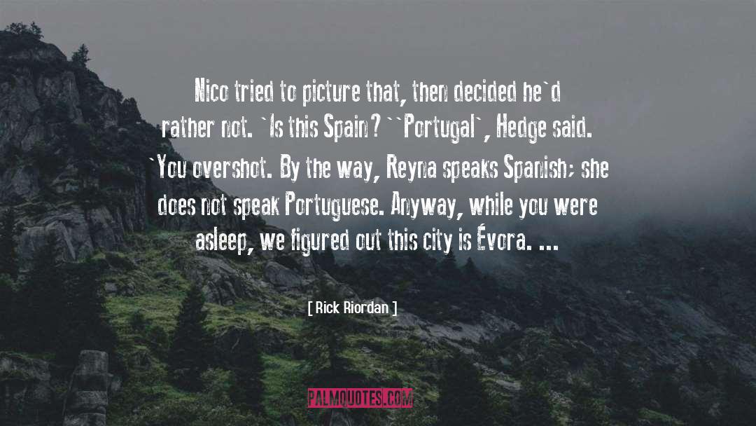 Insolvente Portugal quotes by Rick Riordan
