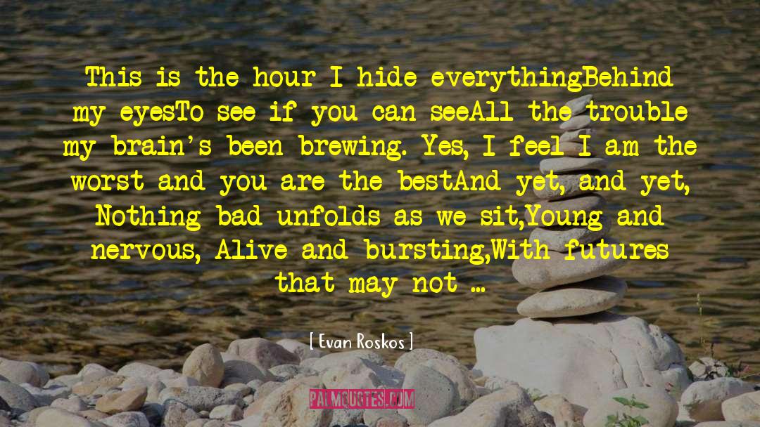 Insomnia And Depression quotes by Evan Roskos