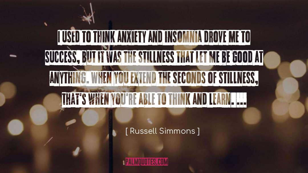 Insomnia quotes by Russell Simmons