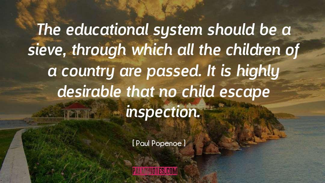 Inspection quotes by Paul Popenoe