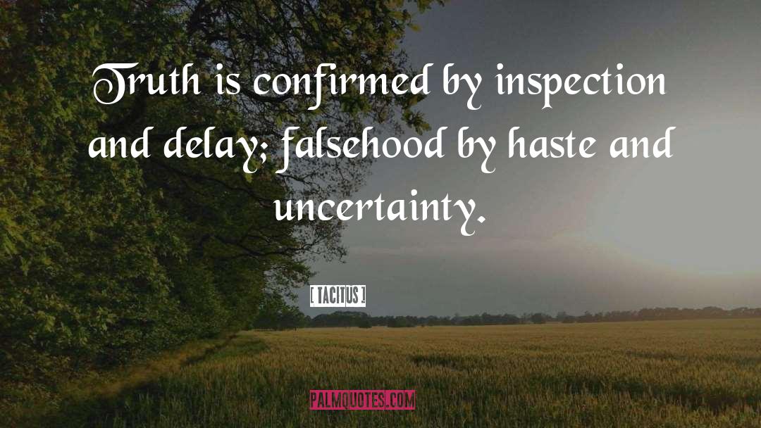 Inspection quotes by Tacitus