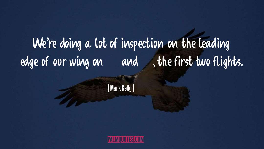 Inspection quotes by Mark Kelly