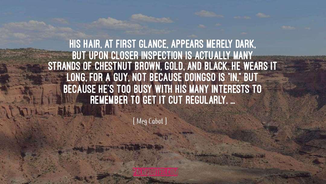 Inspection quotes by Meg Cabot