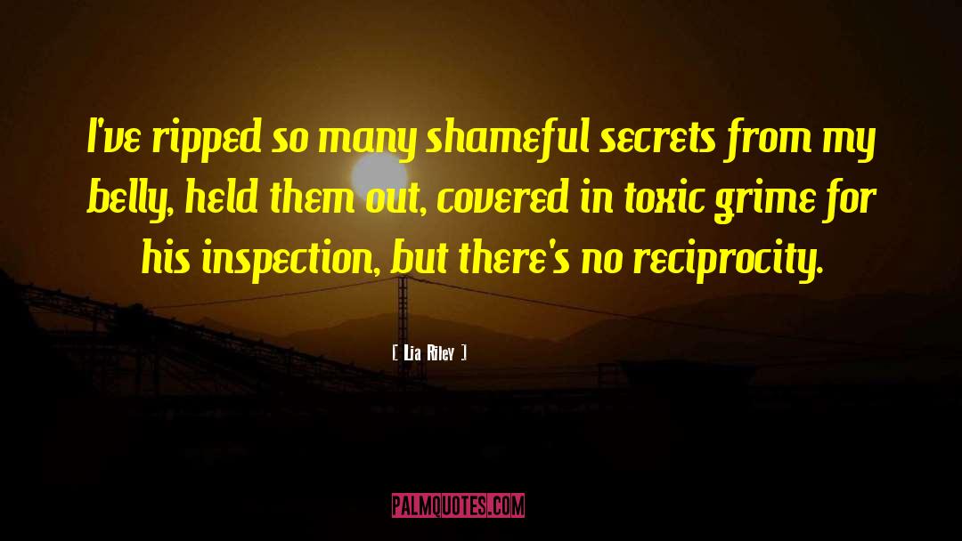 Inspection quotes by Lia Riley