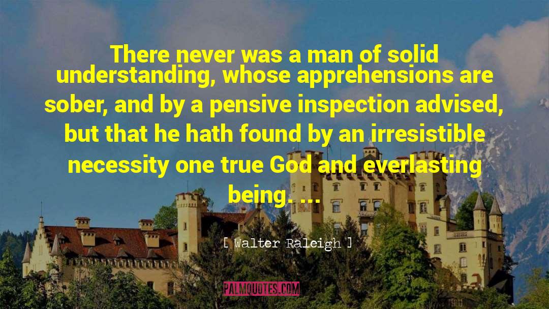 Inspection quotes by Walter Raleigh