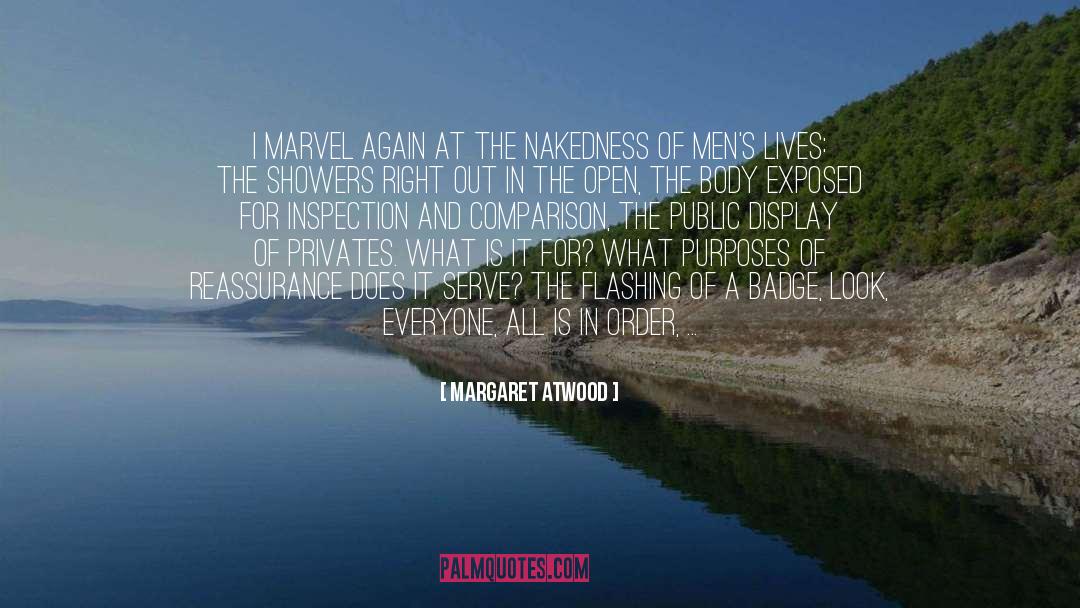 Inspection quotes by Margaret Atwood
