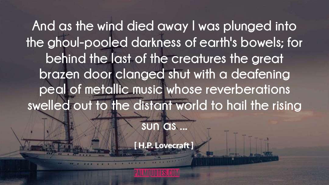 Inspector Banks quotes by H.P. Lovecraft