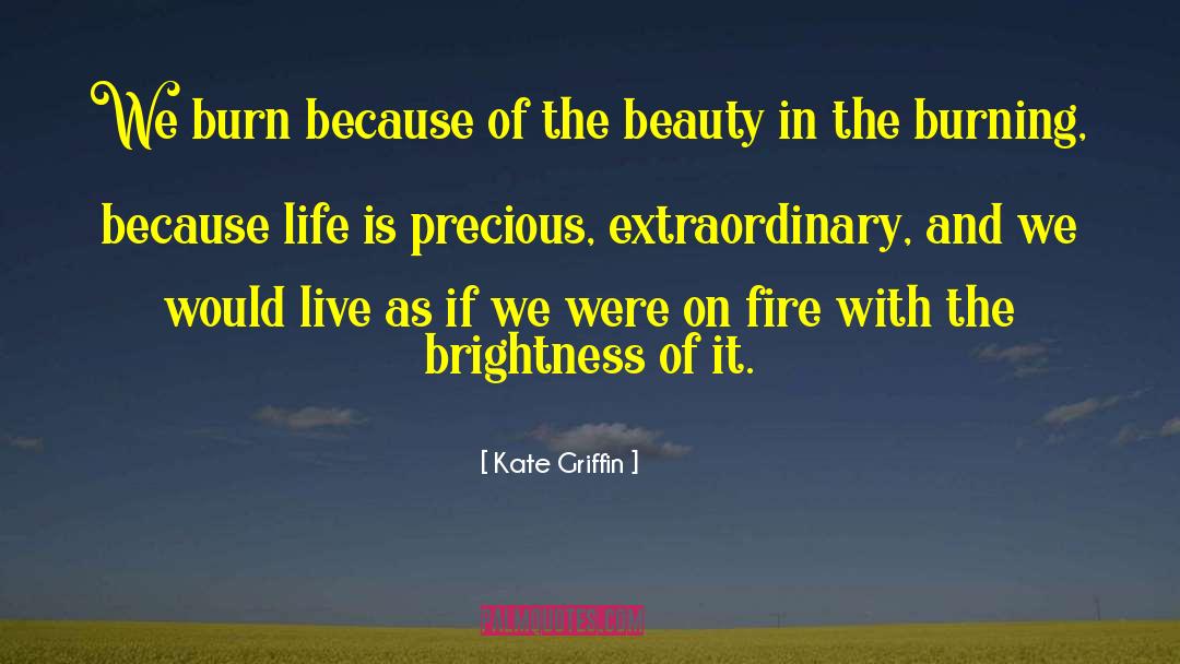 Inspiration Beauty quotes by Kate Griffin
