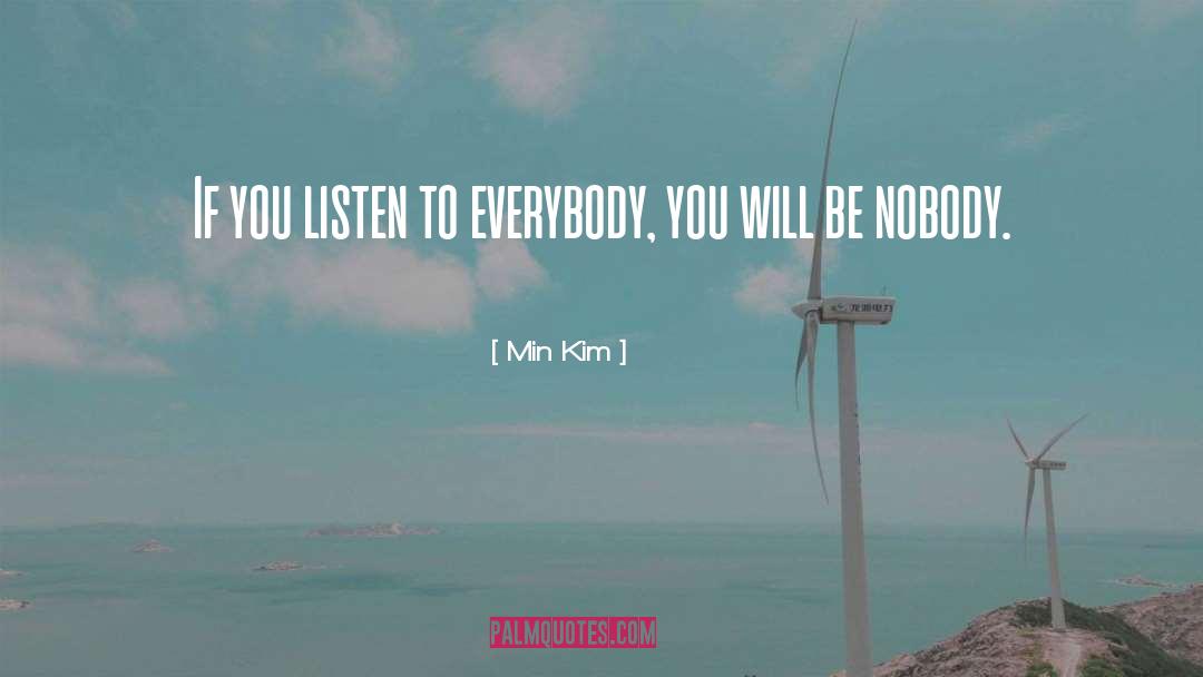 Inspiration To Others quotes by Min Kim