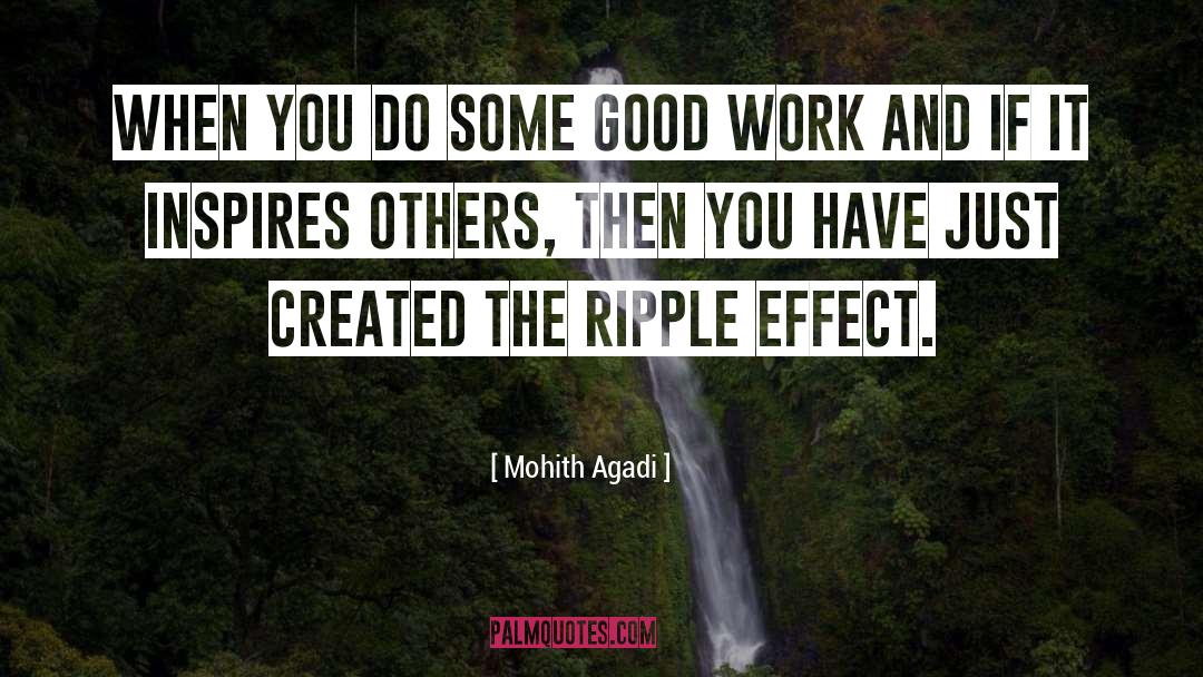 Inspiration Work Selfishness quotes by Mohith Agadi