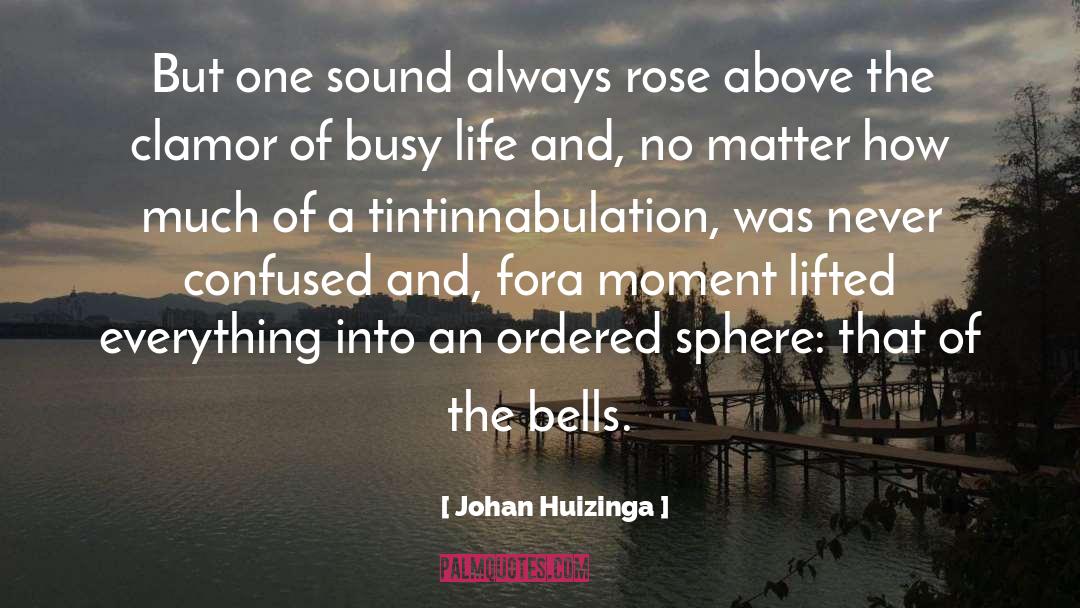 Inspirational Bells quotes by Johan Huizinga