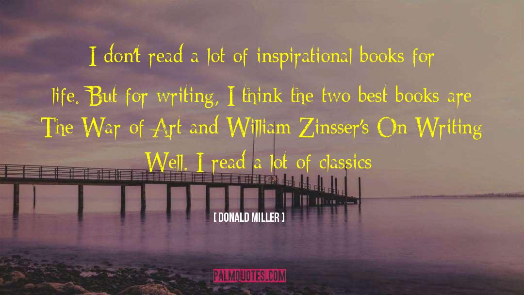 Inspirational Books quotes by Donald Miller