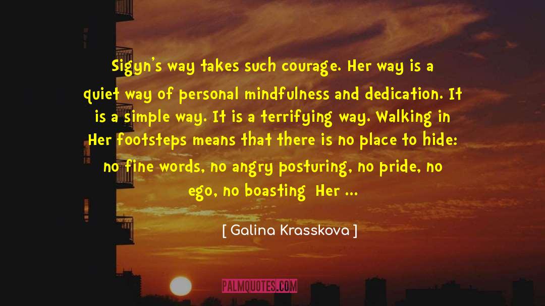 Inspirational Courage quotes by Galina Krasskova