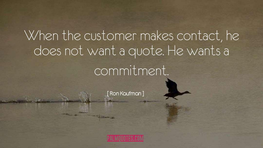 Inspirational Customer Service quotes by Ron Kaufman