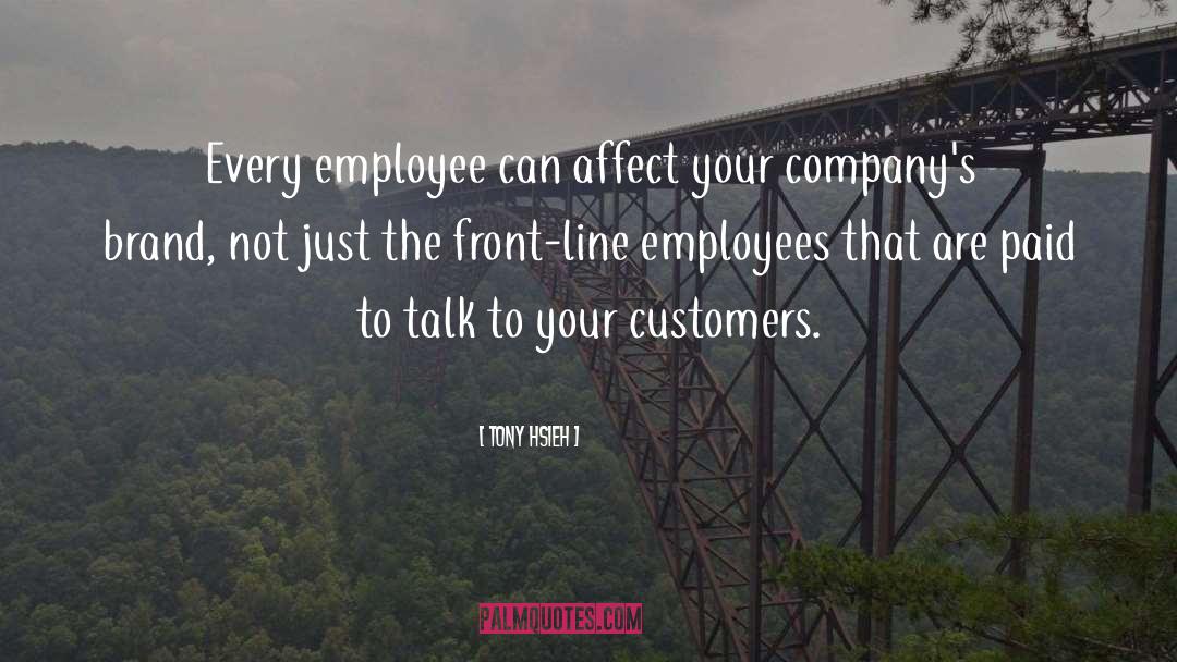 Inspirational Customer Service quotes by Tony Hsieh