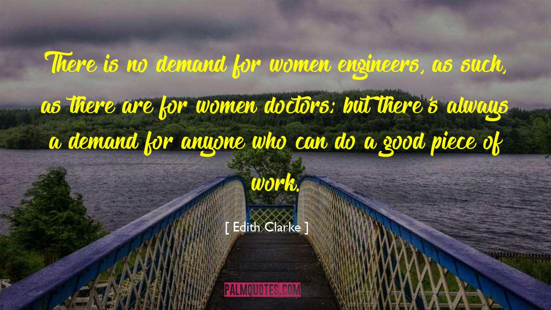 Inspirational For Women quotes by Edith Clarke