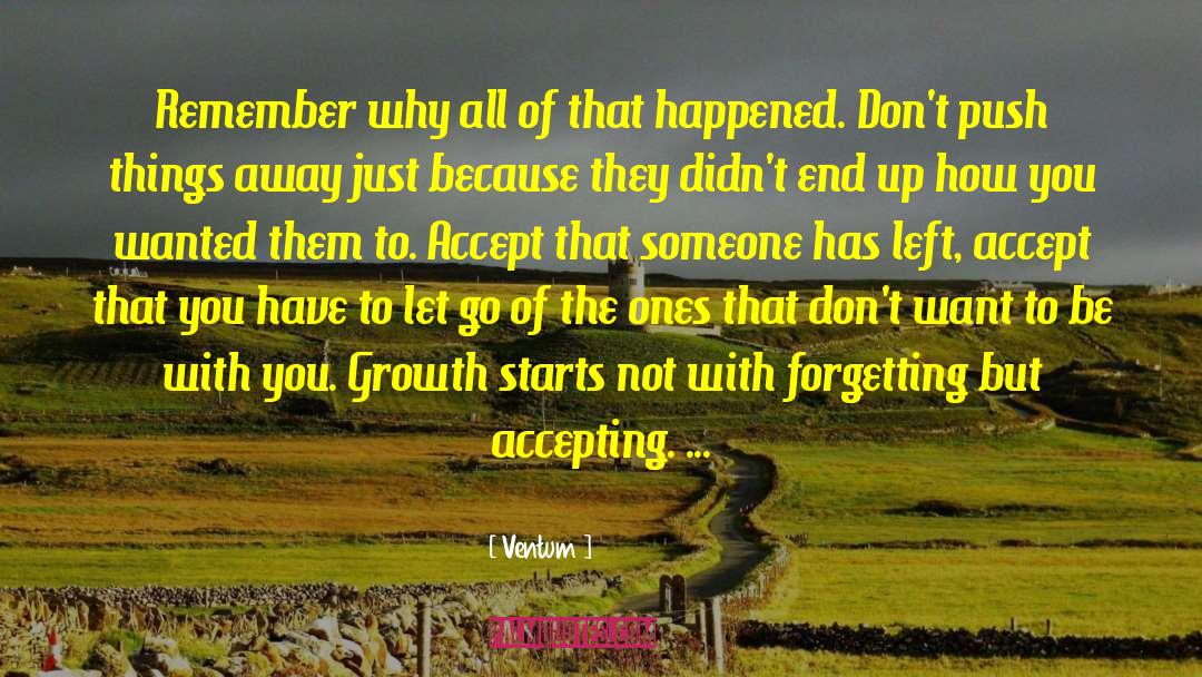 Inspirational Forgiveness quotes by Ventum