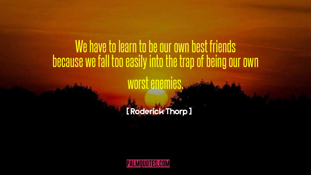 Inspirational Friendship quotes by Roderick Thorp
