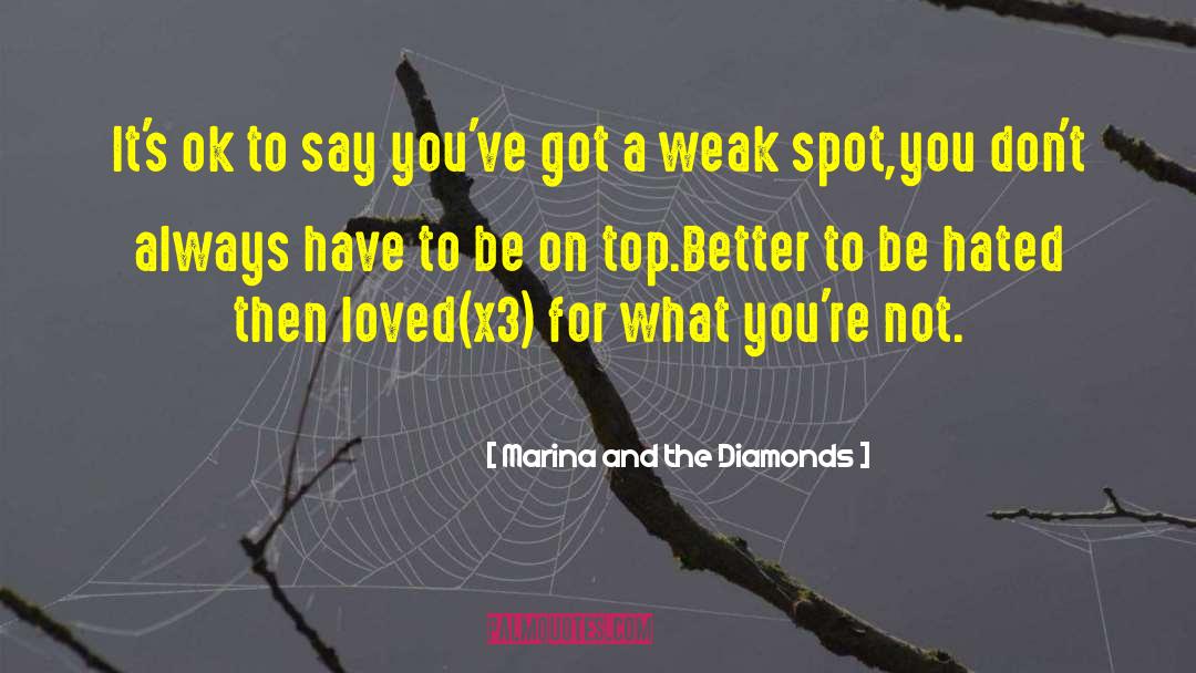 Inspirational Gaa Sports quotes by Marina And The Diamonds