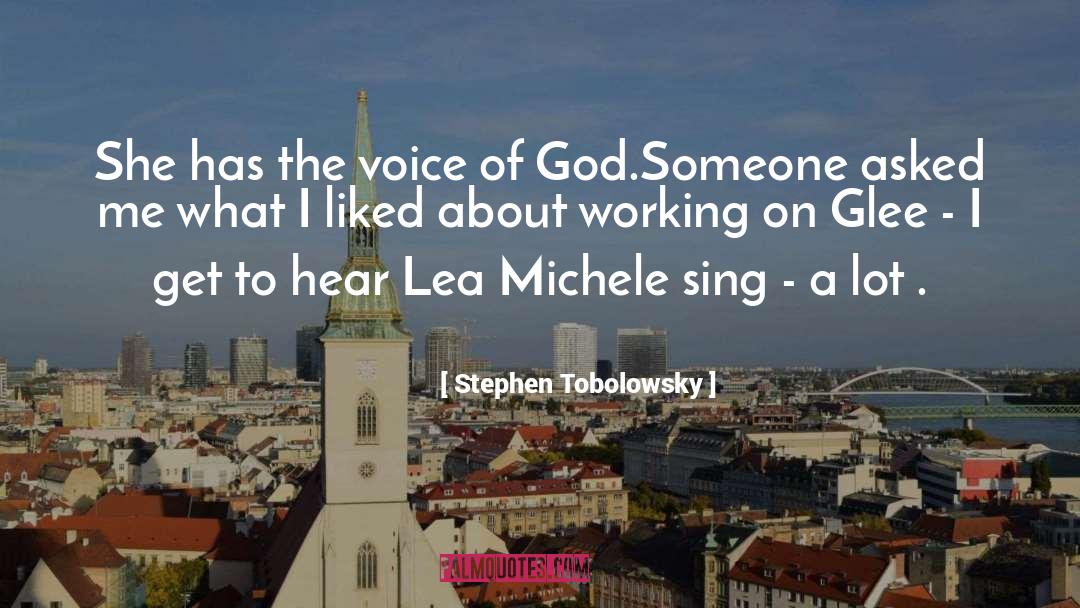 Inspirational Glee Cast quotes by Stephen Tobolowsky