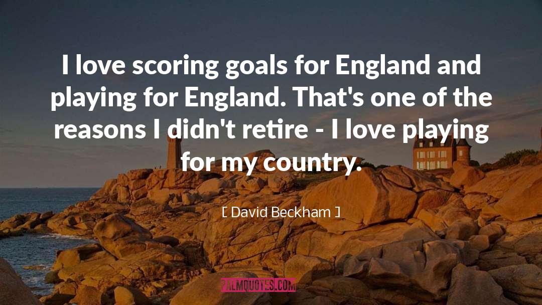 Inspirational Goal quotes by David Beckham