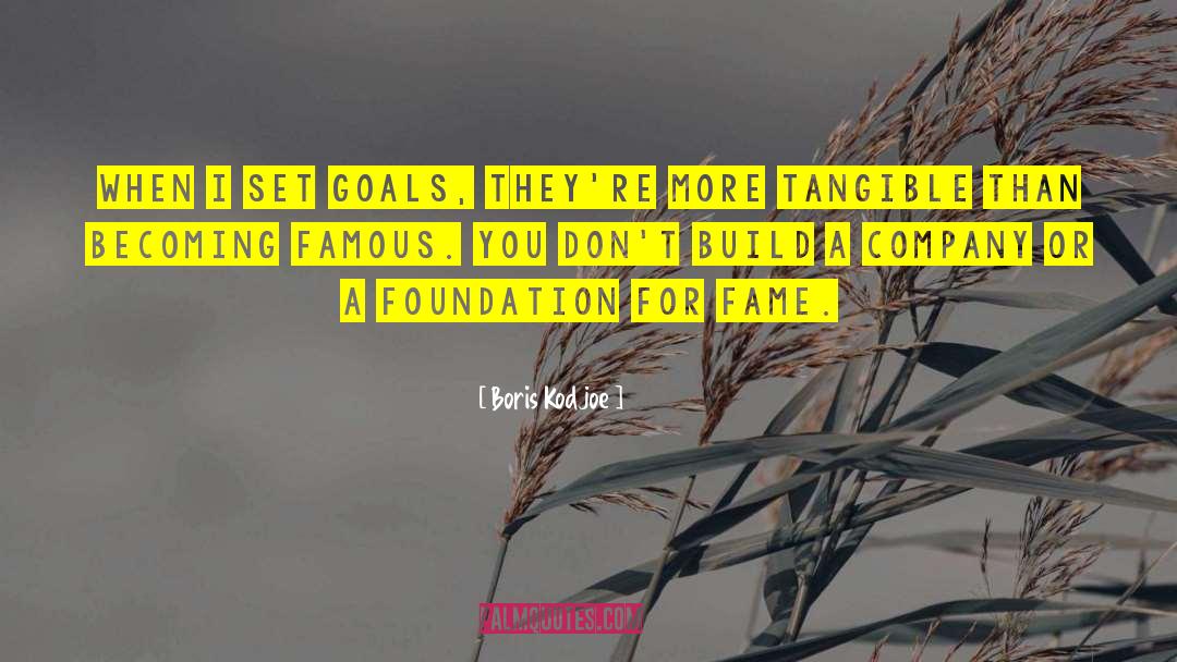 Inspirational Goal Setting quotes by Boris Kodjoe