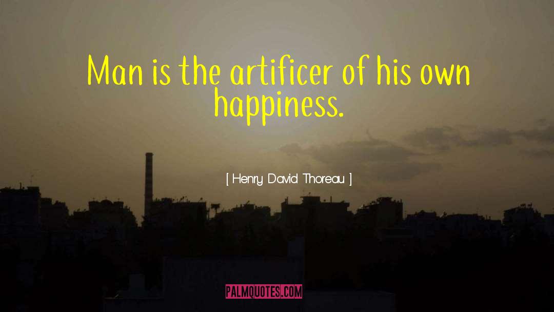 Inspirational Happiness quotes by Henry David Thoreau