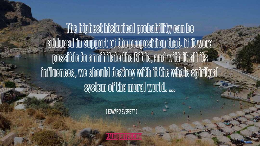 Inspirational Historical quotes by Edward Everett