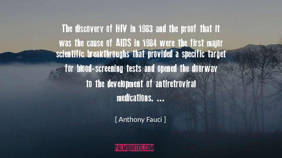 Inspirational Hiv Aids Prevention quotes by Anthony Fauci