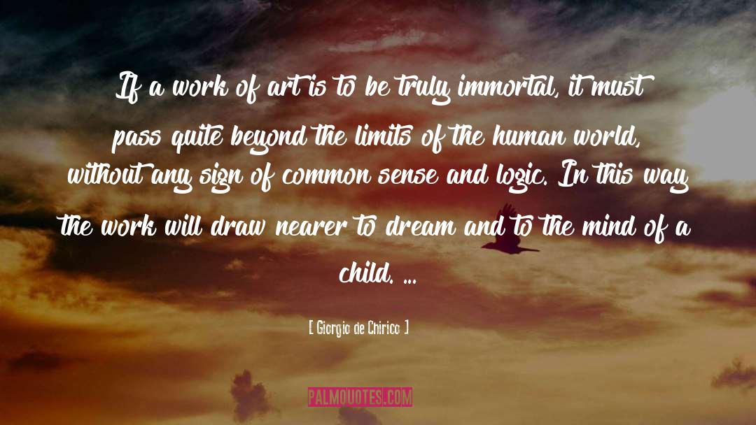 Inspirational Human quotes by Giorgio De Chirico