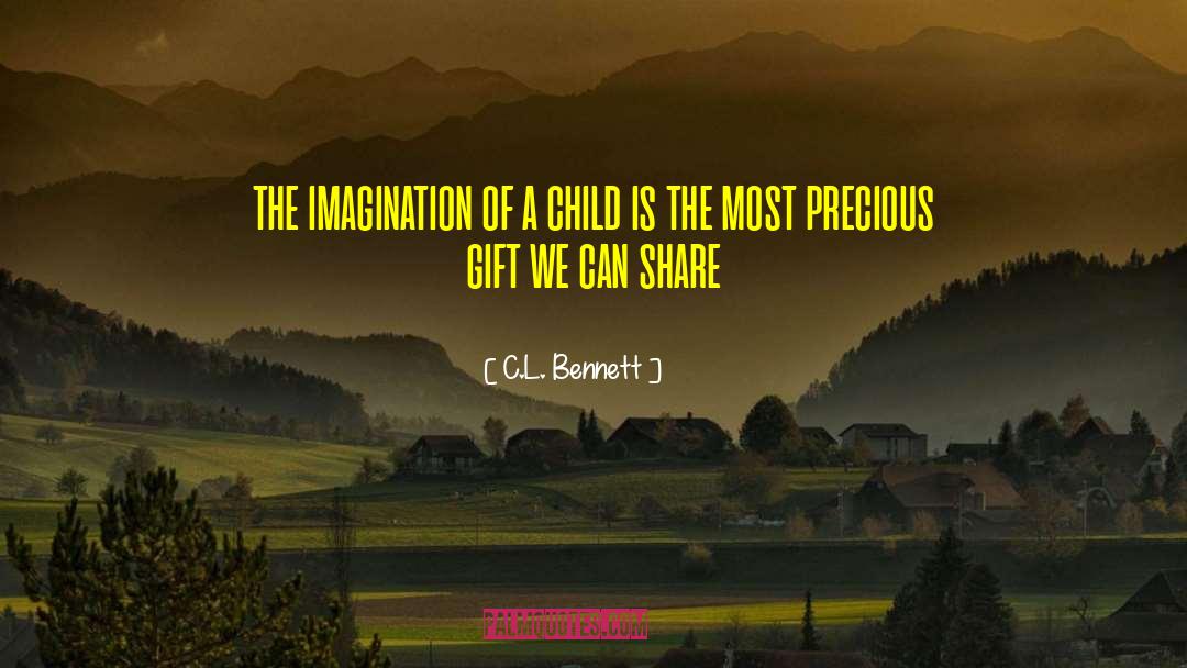 Inspirational Imagination quotes by C.L. Bennett