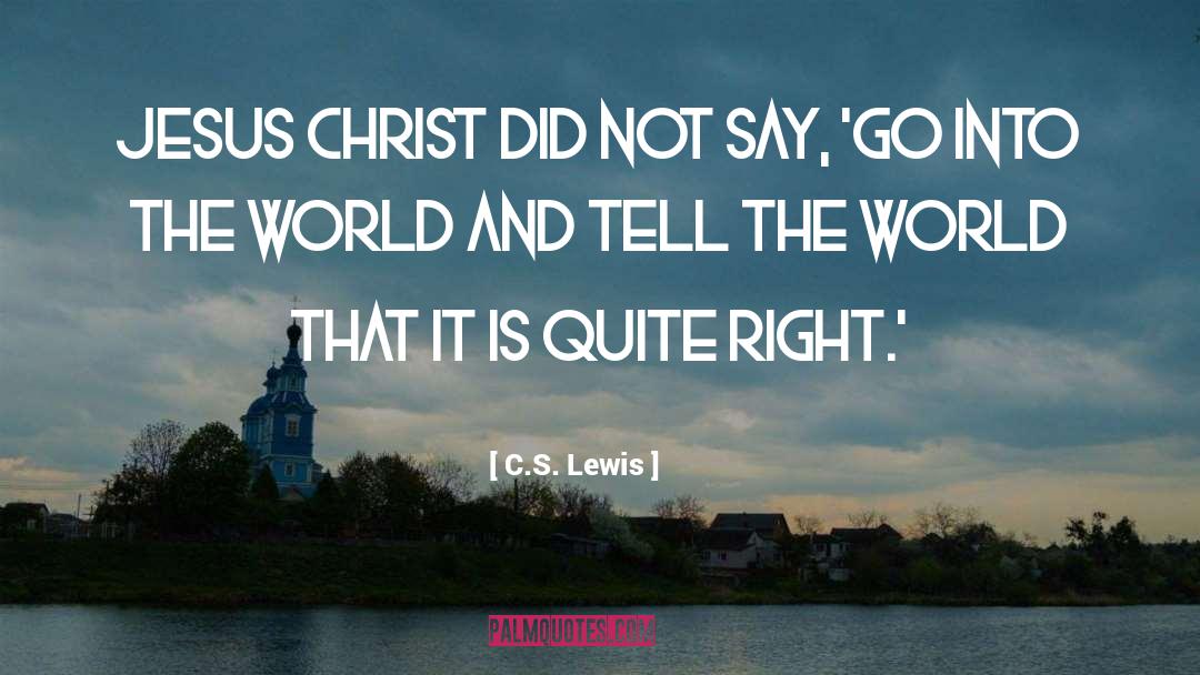 Inspirational Jesus quotes by C.S. Lewis