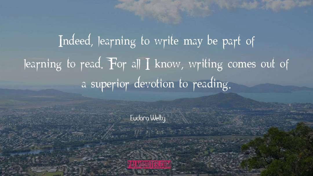 Inspirational Learning quotes by Eudora Welty