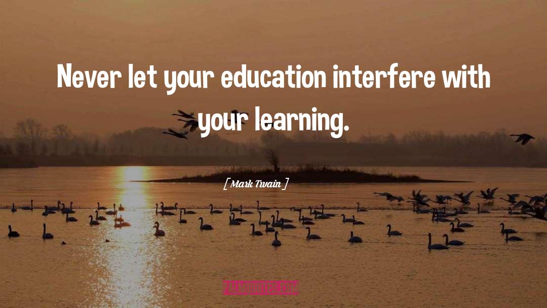 Inspirational Learning quotes by Mark Twain