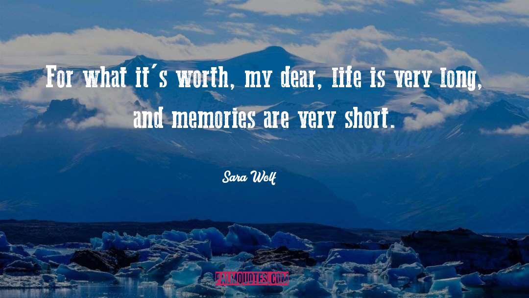 Inspirational Life Saving quotes by Sara Wolf