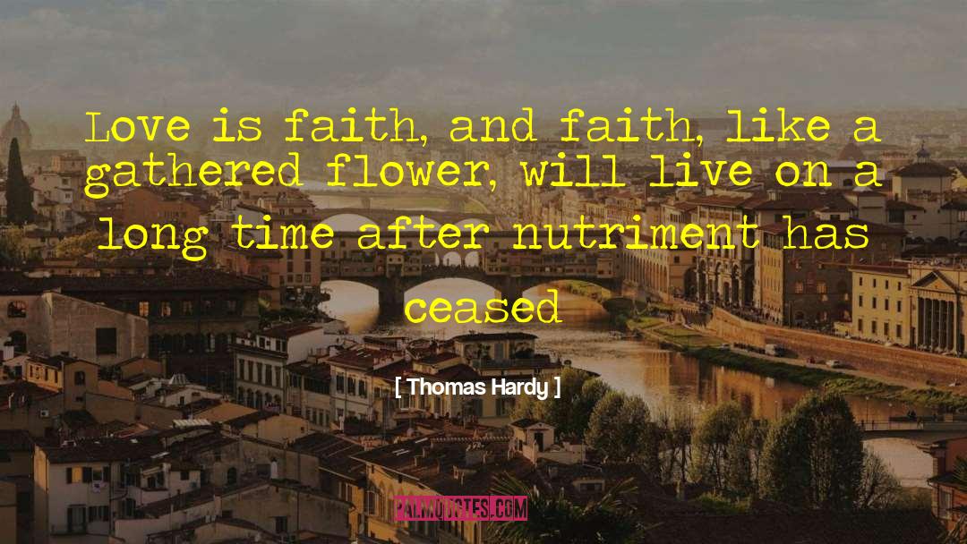 Inspirational Love Faith quotes by Thomas Hardy