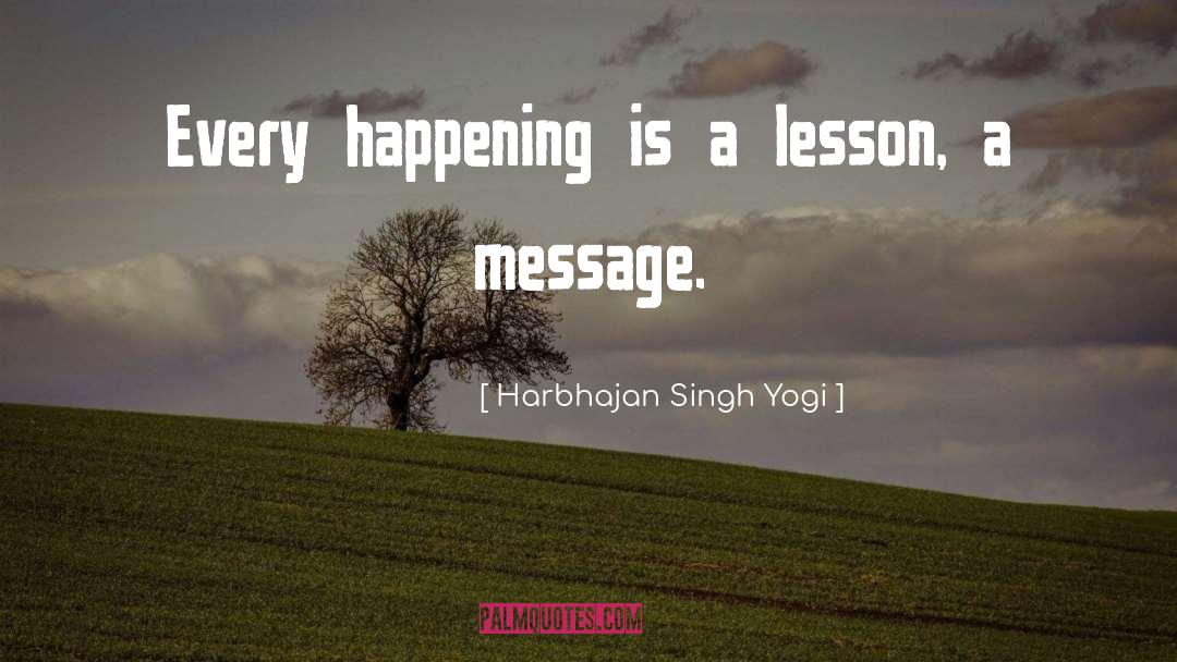 Inspirational Messages quotes by Harbhajan Singh Yogi