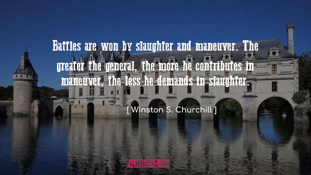 Inspirational Military quotes by Winston S. Churchill