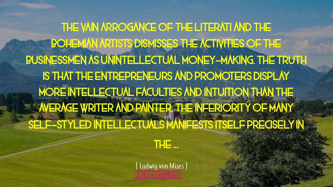 Inspirational Money Making quotes by Ludwig Von Mises