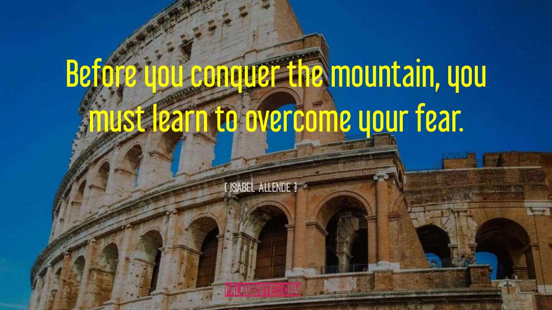 Inspirational Mountain Climbing quotes by Isabel Allende