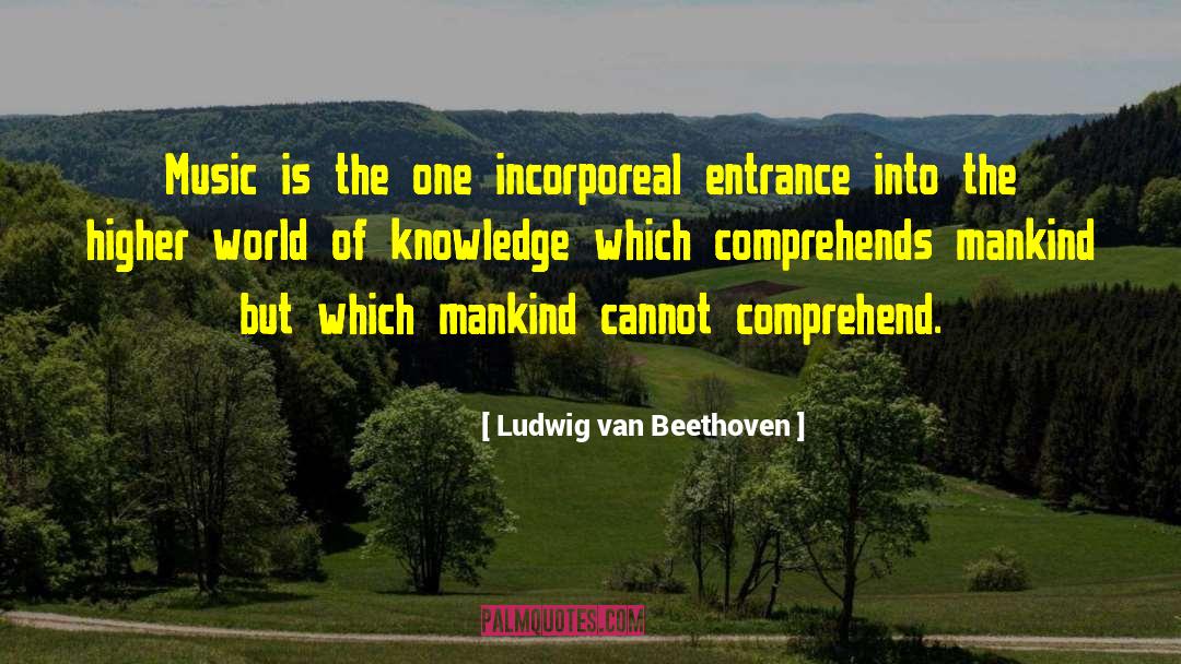 Inspirational Music quotes by Ludwig Van Beethoven
