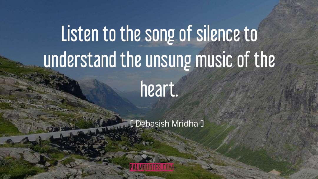 Inspirational Music quotes by Debasish Mridha