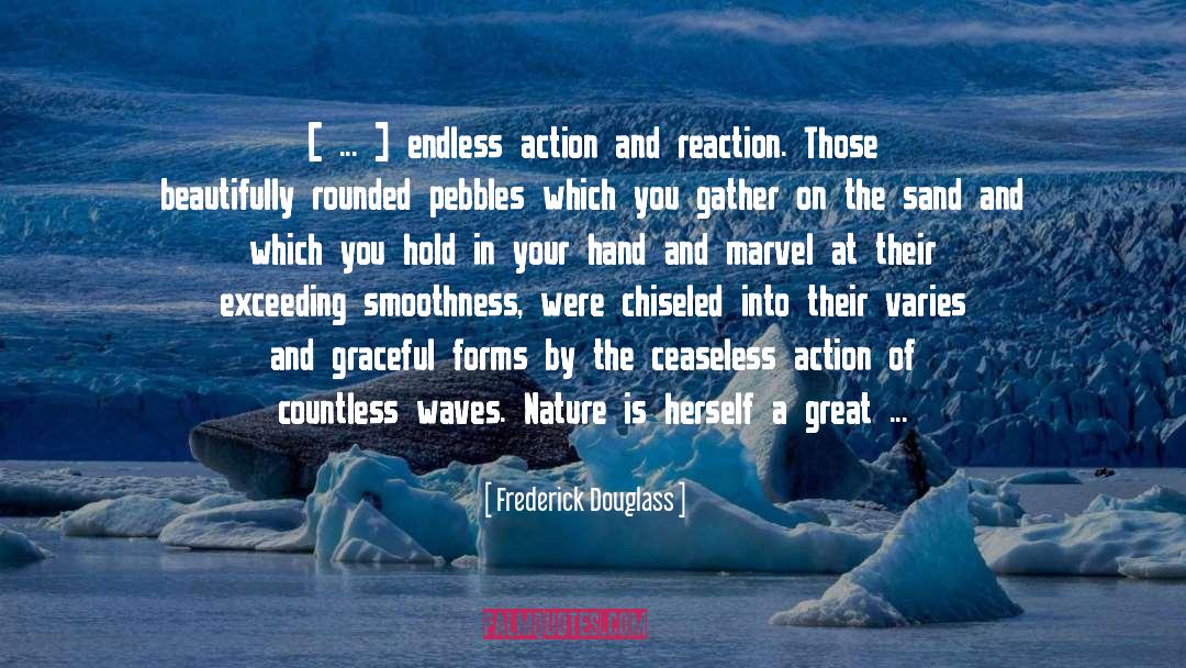 Inspirational Nature quotes by Frederick Douglass